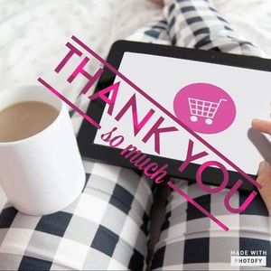 Thank you so much for shopping my closet!